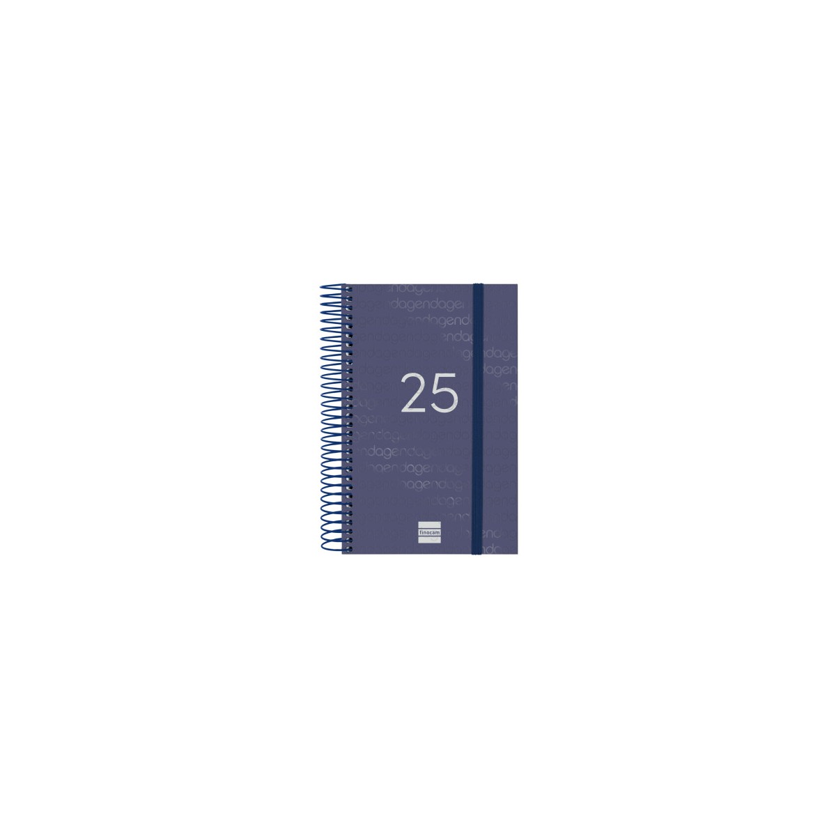 AGENDA 2025 BASIC YEAR E5 117X181MM DIA PAGINA AZUL FINOCAM 741091025