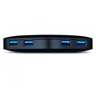 TP LINK UH400 hub de interfaz USB 32 Gen 1 31 Gen 1 Type A 5000 Mbit s Negro