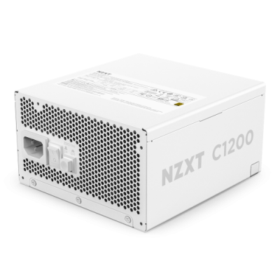 NZXT C1200 Gold unidad de fuente de alimentacion 1200 W 24 pin ATX ATX Blanco