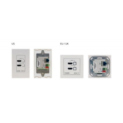 KRAMER SELECTOR AUTOMaTICO WALL PLATE 4K WP 211T EU 80 86W 20 804970590