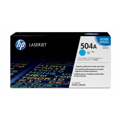 HP 504A TONER HP504A CIAN CE251A