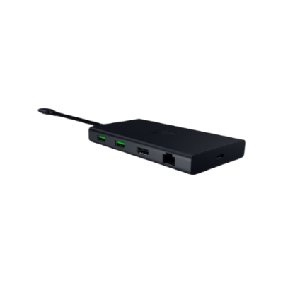 Razer USB C Dock Alambrico USB 32 Gen 1 31 Gen 1 Type C Negro