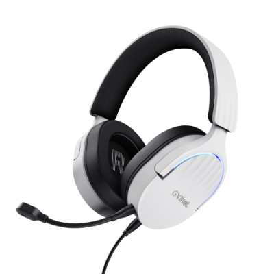 Trust GXT 490 FAYZO Auriculares Alambrico Diadema Motocicleta USB tipo A Negro Blanco