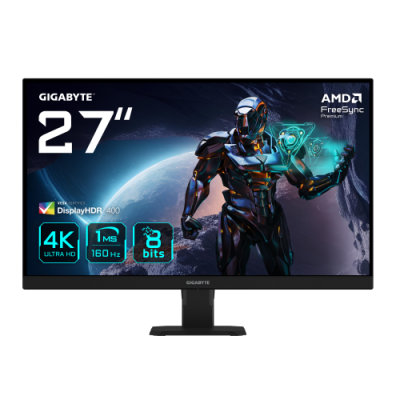 GIGABYTE GS27U 27 Monitor de juegos UHD 3840 x 2160 UHD 160Hz 1ms 350 cd m Display HDR400 HDMI 21 DisplayPort 14