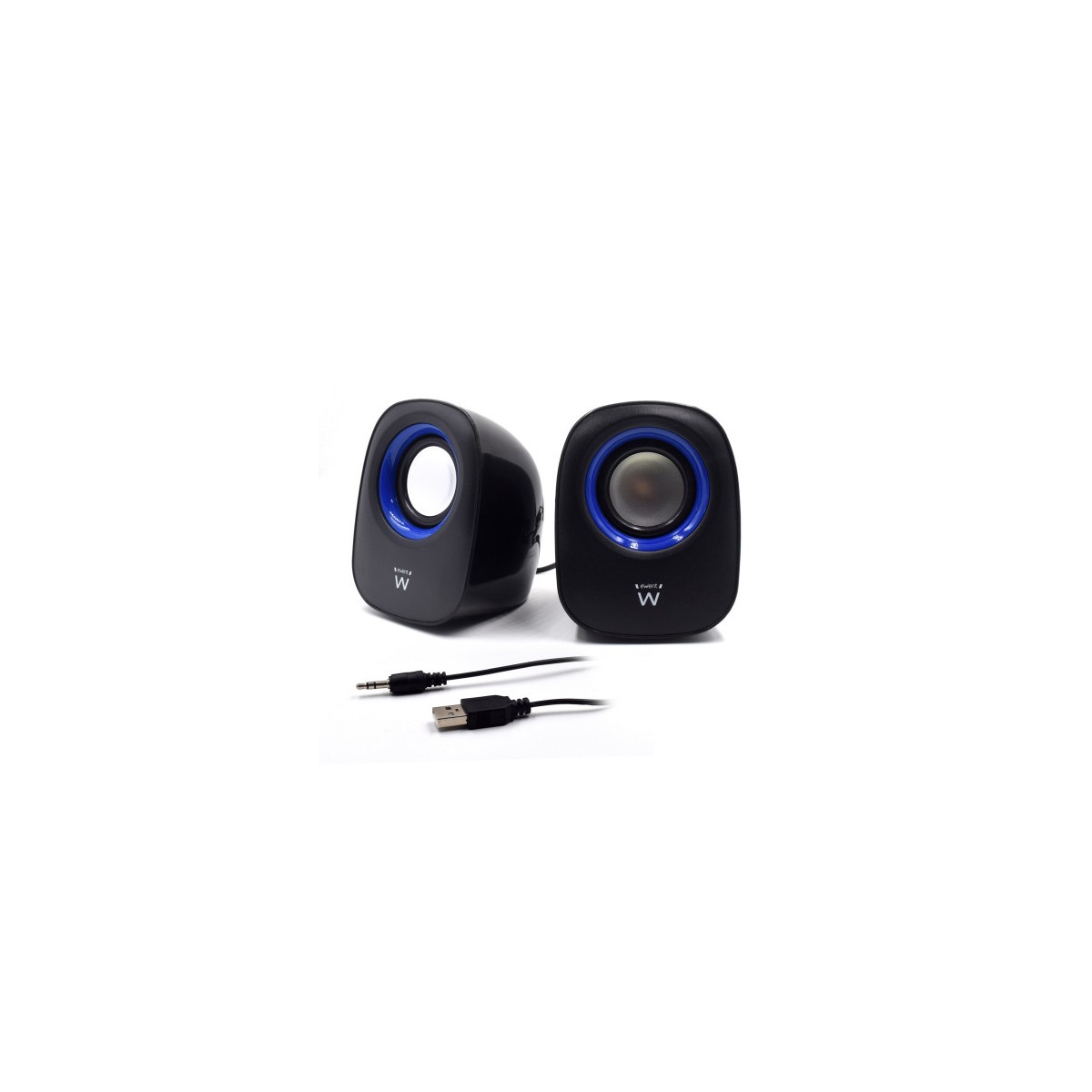 Ewent EW3501 altavoz De 2 vias Negro Alambrico 5 W