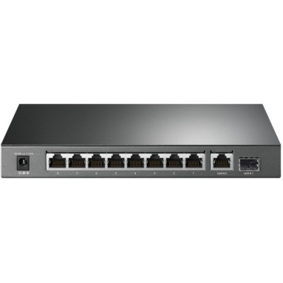 TP LINK TL SG1210P Gigabit Ethernet 10 100 1000 Gris Energia sobre Ethernet PoE