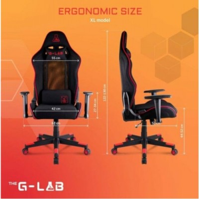 THE G LAB GAMING CHAIR ERGONOMIC SIZE XL BLUE KS OXYGEN XL BLU