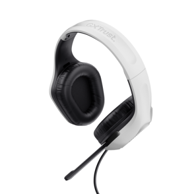 Trust GXT 415PS ZIROX Auriculares Alambrico Diadema Juego Negro Blanco