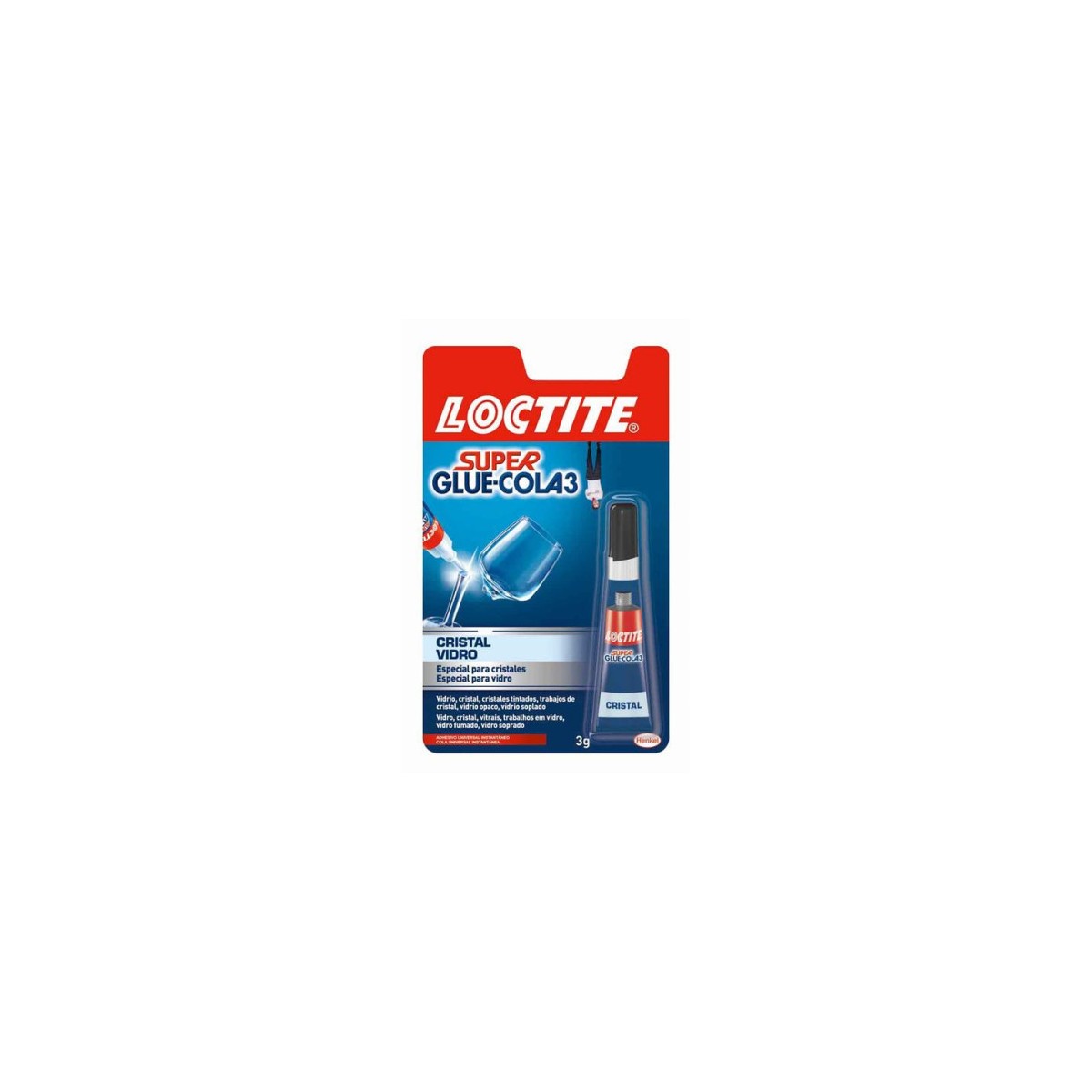 LOCTITE SUPERGLUE 3 CRISTAL BL 3 GR LOCTITE 2641332