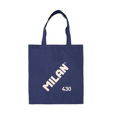 BOLSA TOTE BAG SERIE 1918 AZUL MARINO MILAN 62101SNCB