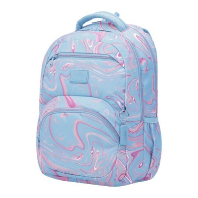 MOCHILA ECO FRIENDLY ESTAMPADO VERDE Y ROSA TRACER 4 TOTTO MA04TRC004 2210G 3JX