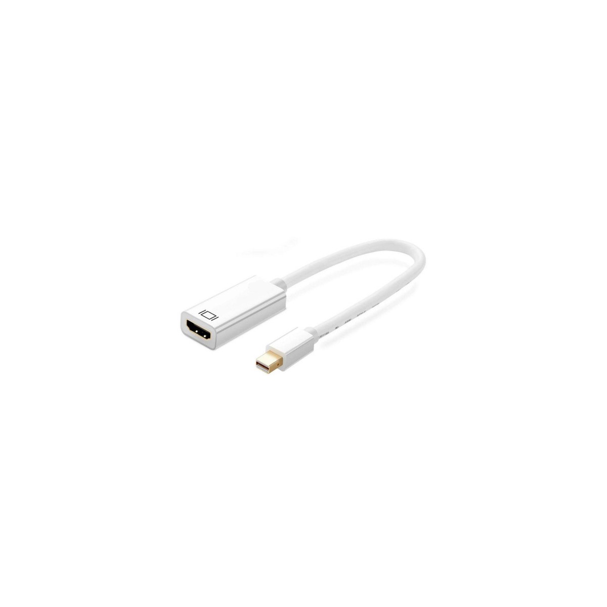 Ewent EC1458 adaptador de cable de video 015 m Mini DisplayPort HDMI tipo A Estandar Blanco