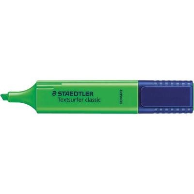 MARCADOR FLUORESCENTE TEXTSURFER CLASSIC 1 5MM VERDE STAEDTLER 364 5