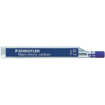 TUBO DE 12 MINAS 07MM CALIDAD ESTANDAR GRADUACIoN HB STAEDTLER 250 07 HB