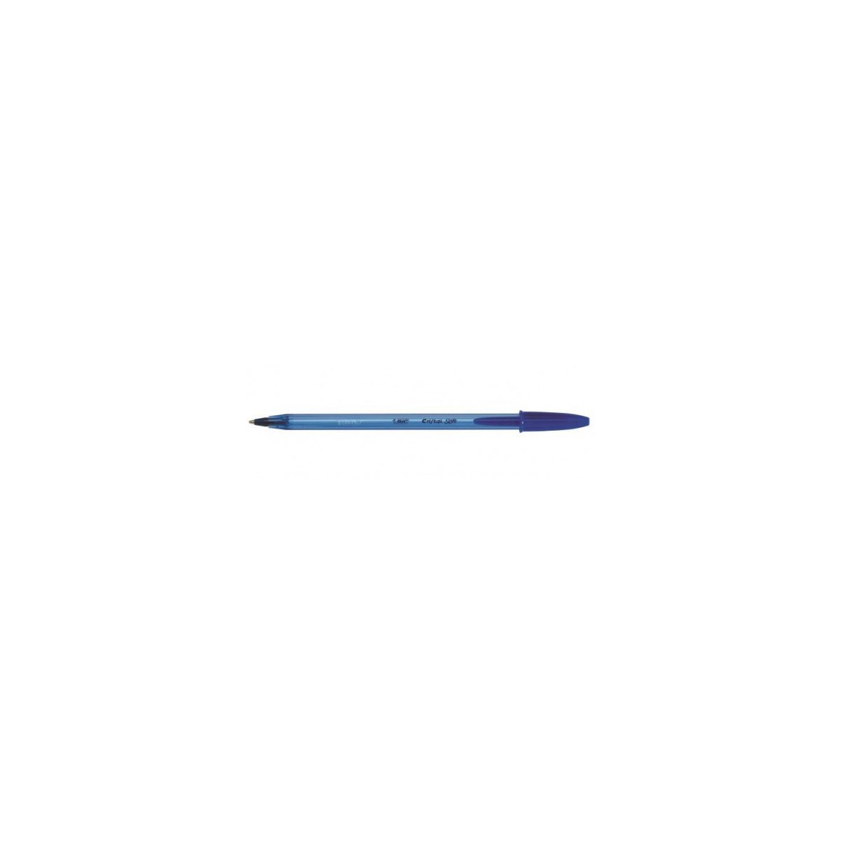 BOLIGRAFO CRISTAL SOFT TRAZO 05 MM COLOR AZUL BIC 951434