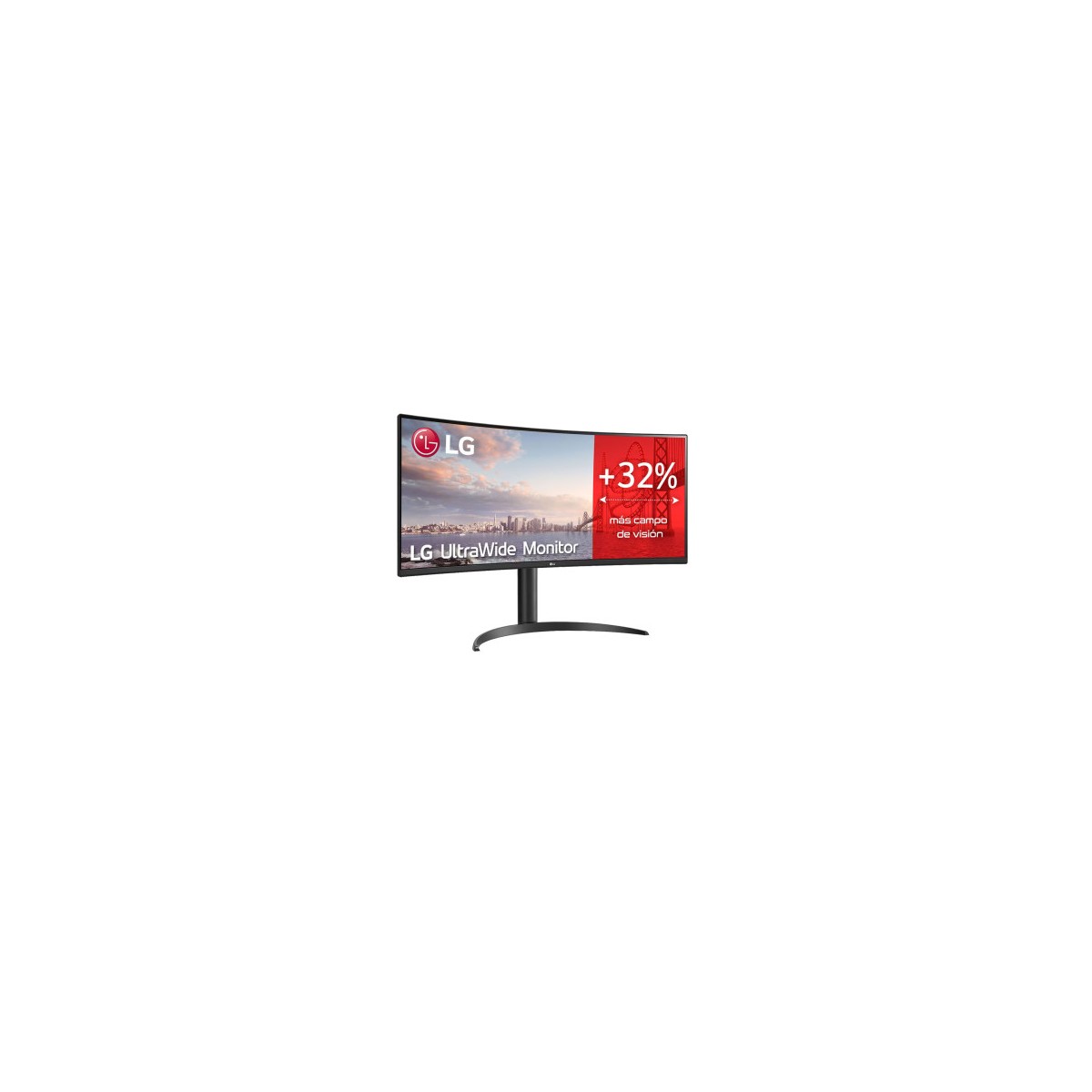 LG Monitor LED curvado 34