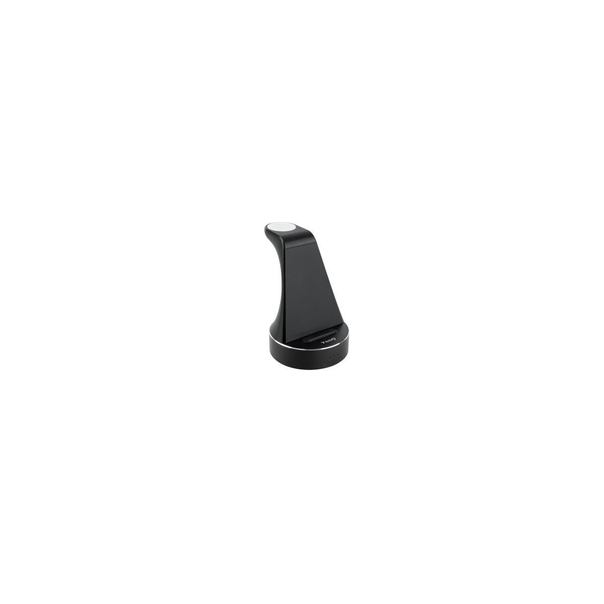 TooQ Base de Carga Inalambrica para Apple Watch y iPhone Smartphone Negro