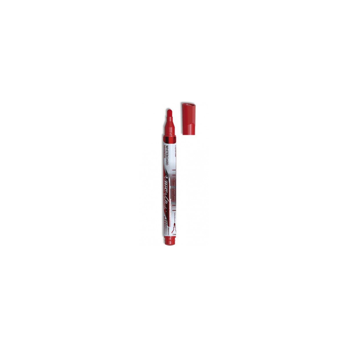 MARCADOR PARA PIZARRA BLANCA TINTA LIQUIDA TRAZO 2MM ROJO VELLEDA 902089