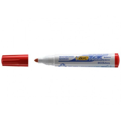 MARCADOR PARA PIZARRA BLANCA 1701 TINTA A BASE DE ALCOHOL TRAZO 15MM ROJO VELLEDA 904939