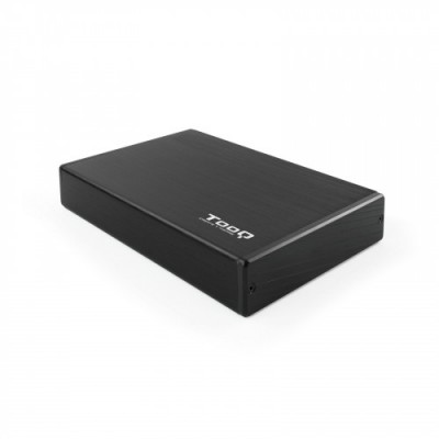 TooQ CAJA HDD 35 SATA A USB 20 30 NEGRA