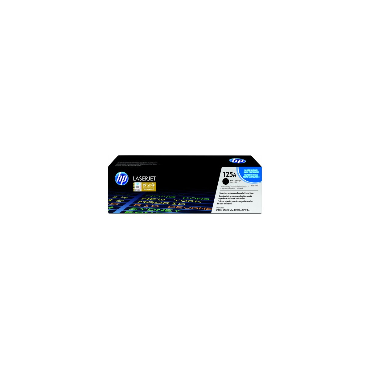 HP 125A TONER HP125A NEGRO CB540A