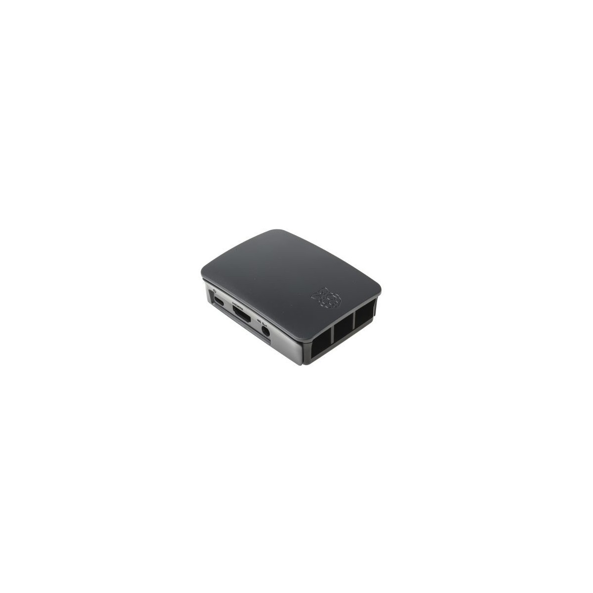 RASPBERRY CAJA PARA RASPBERRY OFICIAL PI 3 NEGRO GRIS 9098138