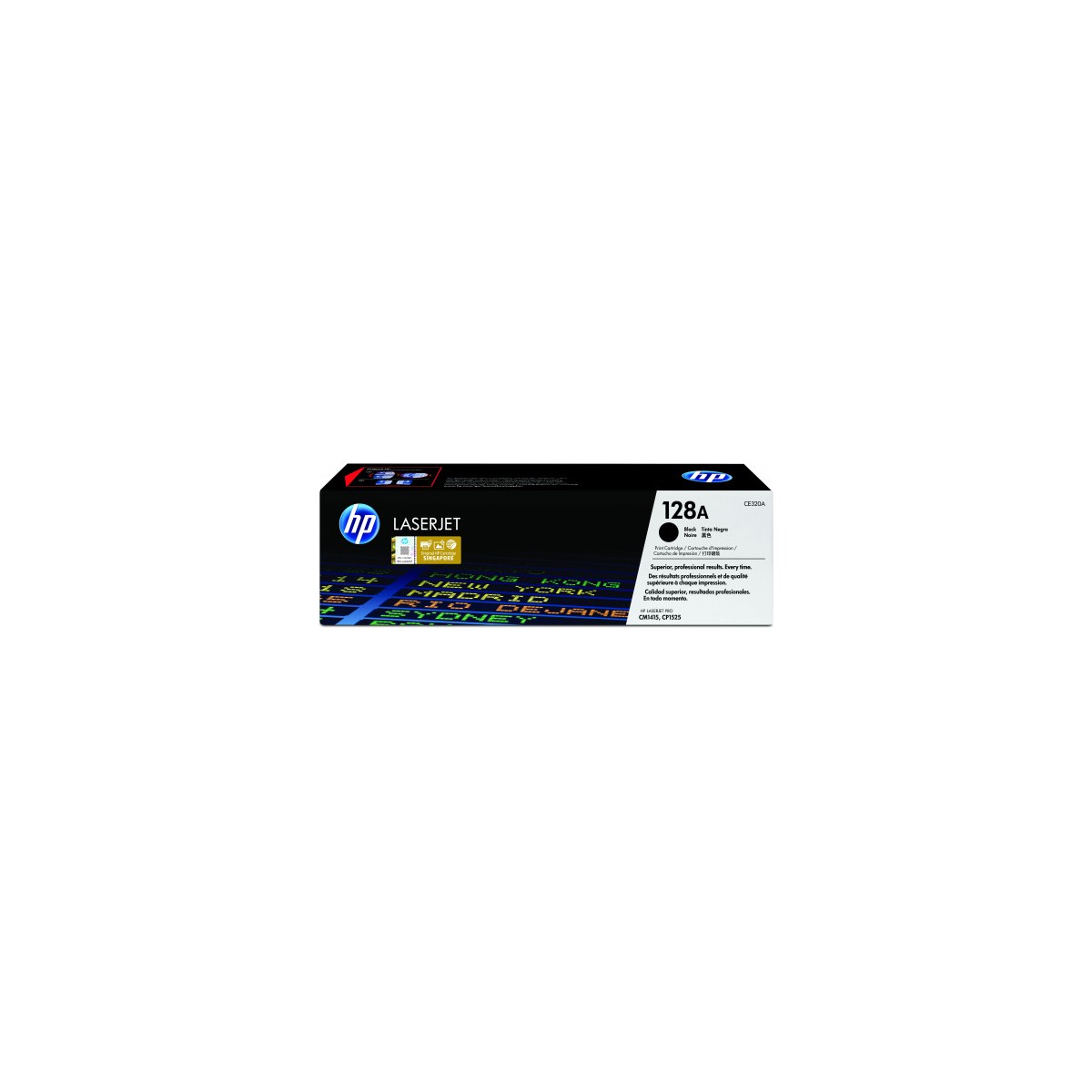 HP 128A TONER HP128A NEGRO CE320A