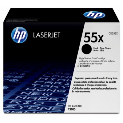 HP 55X TONER HP55X NEGRO CE255X