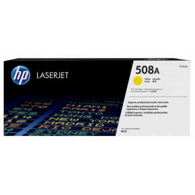 HP 508A TONER HP508A AMARILLO CF362A