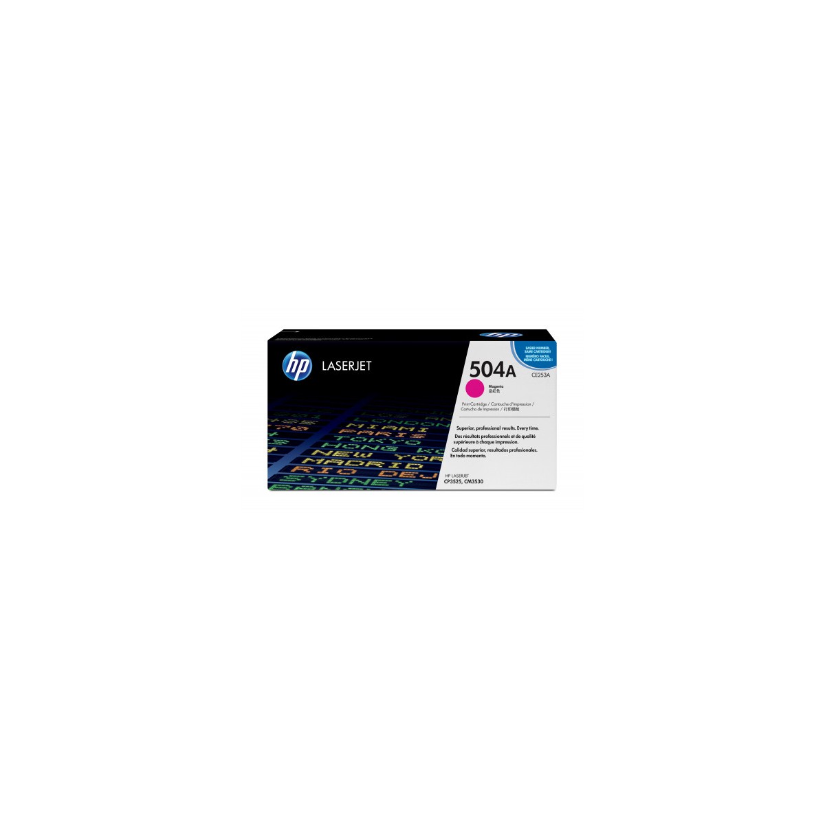 HP 504A TONER HP504A MAGENTA CE253A