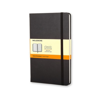 Moleskine Notizbuch Classic A5 Schwarz cuaderno y block Negro