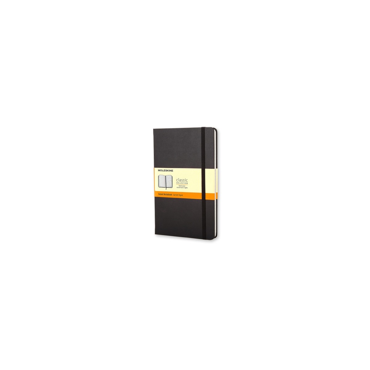 Moleskine Notizbuch Classic A5 Schwarz cuaderno y block Negro