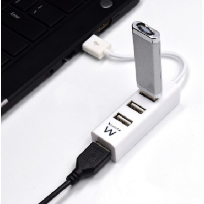 Ewent EW1122 hub de interfaz USB 20 Blanco