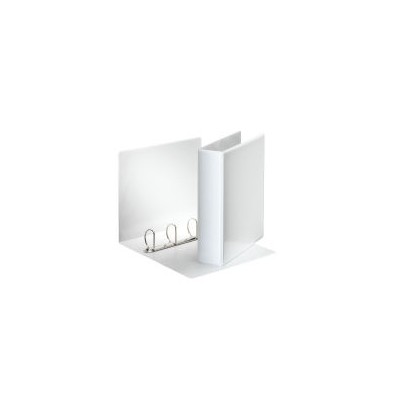 CARPETA PERSONALIZABLE PVC 2 BOLSILLOS ANILLAS 2 25 MM FORMATO A4 COLOR BLANCO ESSELTE 49737