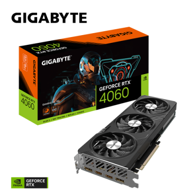 Gigabyte GeForce RTX 4060 GAMING OC 8G NVIDIA GeForce RTX 4060 8 GB GDDR6