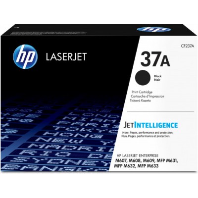 HP 37A TONER HP37A NEGRO CF237A