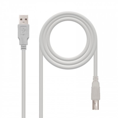 Nanocable CABLE USB 20 IMPRESORA TIPO A M B M BEIGE 10 M