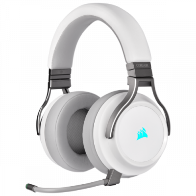 Corsair Virtuoso RGB Auriculares Diadema Conector de 35 mm USB tipo A Blanco