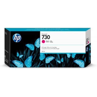 HP Cartucho de tinta DesignJet 730 magenta de 300 ml