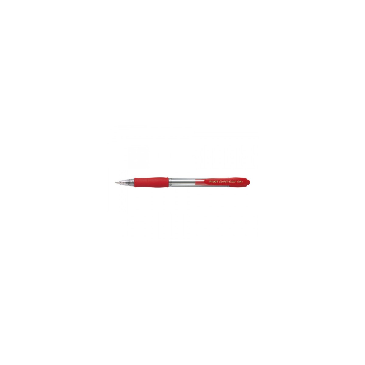 BOLIGRAFO RETRACTIL SUPERGRIP 10MM ROJO PILOT BPGP 10R M R