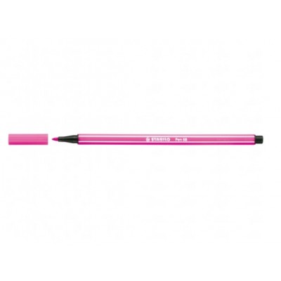 ROTULADOR PREMIUM CON PUNTA DE FIBRA BISELADA PEN 68 MAX COLOR ROSA STABILO 768 56