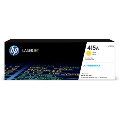 HP Cartucho de toner Original LaserJet 415A amarillo