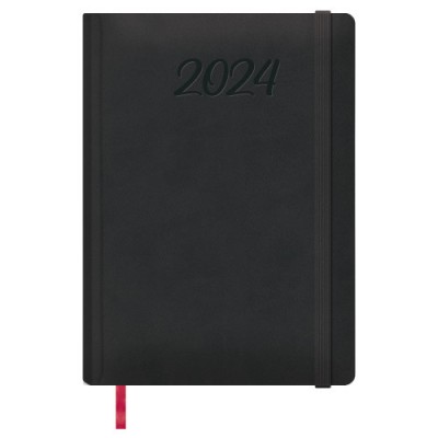 AGENDA 2024 MANAOS DiA PaGINA 17 X 24 CM COLOR NEGRO DOHE 12757 24