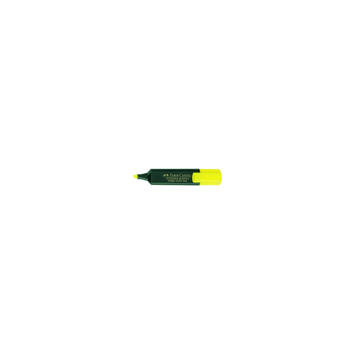 MARCADOR FLUOR TEXTLINER AMARILLO FABER CASTELL 154807