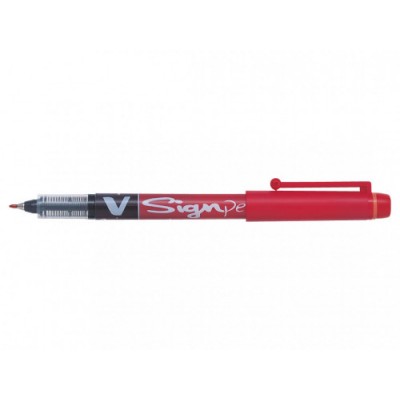 ROTULADOR VSIGNPEN PUNTA FIBRA ROJO PILOT SW VSP R