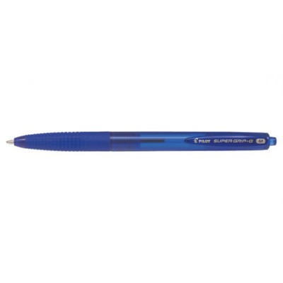 Pilot Super Grip G Azul Boligrafo de punta retractil con pulsador Medio