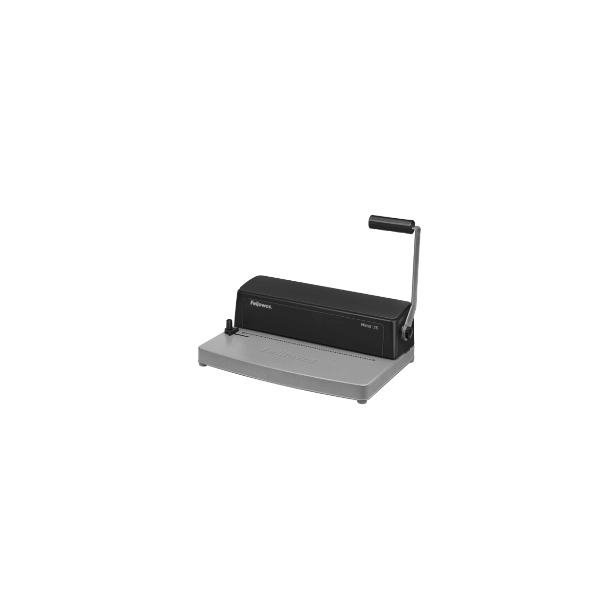 Fellowes Metal 25 Click binding machine 450 hojas Negro Gris