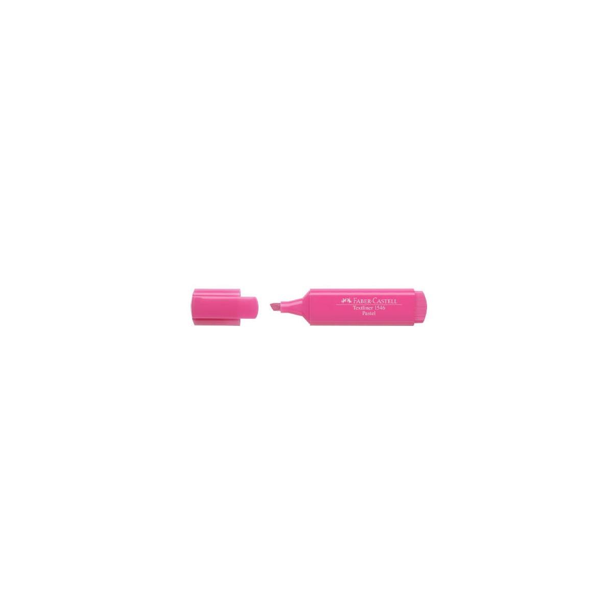 MARCADOR FLUOR TEXTLINER ROSA PASTEL FABER CASTELL 154654