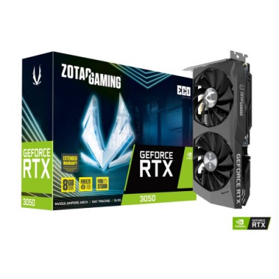 VGA ZOTAC RTX 3050 ECONVRTX3050GDDR68GB128BITHDMI3DP2 VENTILADORES ZT A30500K 10M