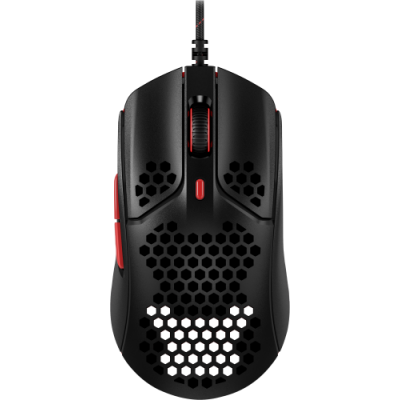 HyperX Raton gaming Pulsefire Haste negro rojo